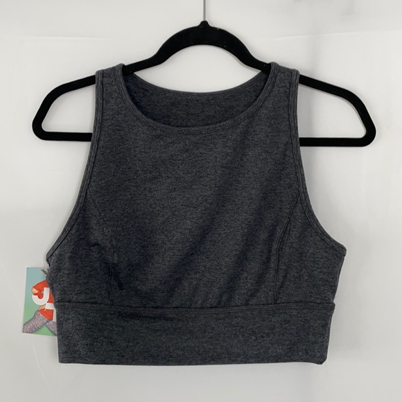 JoyLab Other - Joy Lab High Neck Brushed Longline Jersey Bra